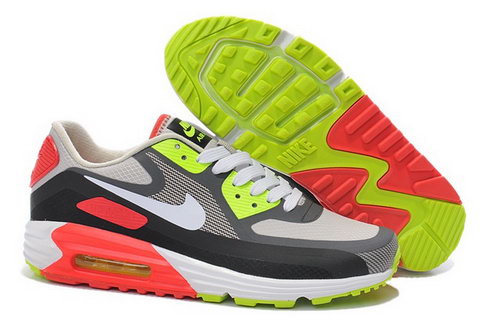 Nike Air Max Lunar 90 Waterproof Wr Mens Shoes White Black Gray Red New Hot Online